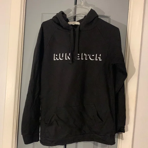 BLACK HOODIE - Picture 1 of 3